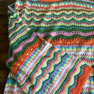 Colorful Knit Summer Sweater